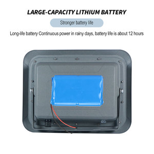 KCD Thương Hiệu Ống Kính Không Thấm Nước Mạnh Mẽ Chiếu 6500K 20W 50W 100W 150W 200W Cảm Biến Chuyển Động Chia LED Năng Lượng Mặt Trời Nhẹ Lũ Lụt Ánh Sáng - Product Image 5