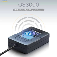 Escáner de Huellas Dactilares de Grado Gubernamental HFSecurity OS3000 FAP30 Compatible |   Lector de Huellas Dactilares Biométrico Opcional