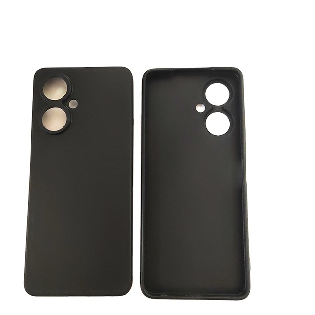 Phone Cover for Tecno Camon 19 Case Matt Black Soft TPU Back Case Shockproof Phone Case
