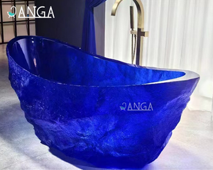 La mejor bañera de piedra, tinas de <span class=keywords><strong>baño</strong></span> de superficie sólida de <span class=keywords><strong>roca</strong></span>, baños independientes de resina, bañera de Spa japonesa para sexo - Product Image 4