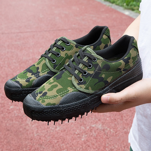 Chaussures de sport d'extérieur pour hommes, chaussures de sécurité de haute qualité pour travailleurs, chaussures de randonnée en toile antidérapante en caoutchouc, chaussures décontractées pour hommes et femmes - Product Image 1