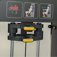 Machine de musculation professionnelle en acier pour salle de sport, type Pec Fly, avec système de sélection de charge par broche