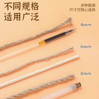 Griffoir pour chat en corde de coton durable, anti-ennui, résistant à l'usure, structure d'escalade tressée, matériau DIY, fabriqué en Chine
