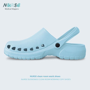 Erkekler kadınlar için anti-statik hastane cerrahi ayakkabı kaymaz delikler ile temiz oda ameliyathane terlik güvenlik iş ayakkabısı - Product Image 5