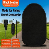 Coussin chauffant pour vélo électrique double avec trois niveaux de température et réglages ajustables