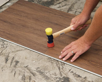 Plancher en vinyle SPC à prix abordable, 4mm 5mm 6mm, commercial, intérieur, étanche, ignifuge, dalles de luxe à clipser