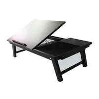 אמזון מכירה לוהטת גובה מתכוונן מיטת & ספה מתקפל מחשב נייד שולחן שולחן עם מגירה