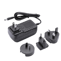 Adaptateur secteur interchangeable 36W 5V/5A 9V/4A 12V/3A 24V/1.5A Chargeurs universels Adaptateurs AC DC avec prises UK US AU EU