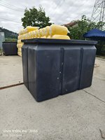Ponton flottant en aluminium de bateaux de maison de ponton de rotomoule d'OEM ODM