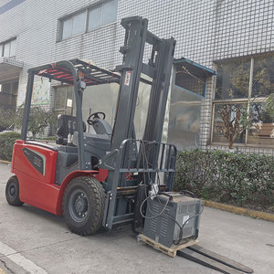 Elevador de horquilla de camión completo de alta calidad, núcleo de motor portátil, carretilla elevadora eléctrica usada de 2,5 toneladas para restaurante minorista - Product Image 3