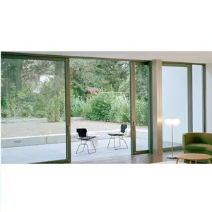 Алюминиевые раздвижные окна и двери DAIYA, Высококачественная теплоизоляция с низким уровнем E-стекла