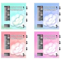 Distributeur automatique mural à 3 colonnes pour couches, serviettes hygiéniques, préservatifs, boîtes souples et rigides et emballages TR313G