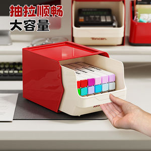 Toncen Coffee Pod <b>Storage</b> <b>Box</b> <b>Stackable</b> Sliding Drawer Desk Organizer For Office Tea Room - Product Image 3