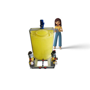 IEPP-tanque portátil de almacenamiento de químicos, sistema de preparación de polímeros con bomba de medición - Product Image 1