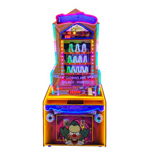 Macchina da <span class=keywords><strong>Gioco</strong></span> a Moneta Frenzy Clown Ball: Lancio della Palla del Clown, <span class=keywords><strong>Gioco</strong></span> Arcade della Lotteria per Parchi Divertimento - Product Image 1
