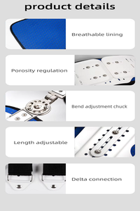 Equipo para Personas con Lesiones en <span class=keywords><strong>las</strong></span> Piernas, Soporte Ajustable Multiángulo, Cómodo Soporte de Fijación para Cadera, Tobillo y Rodilla - Product Image 6