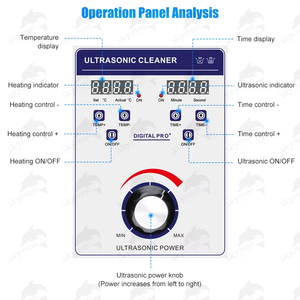 Mesin pembersih ultrasonik 360L, minyak suku cadang mesin pembersih PCB <span class=keywords><strong>Ultrasound</strong></span> pengaturan suhu daya penghilang minyak mesin logam - Product Image 5