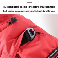 Vêtements pour chiens les plus vendus : Manteau en velours effet peau de pêche, harnais en tissu croustillant, vêtements chauds d'hiver pour animaux de compagnie
