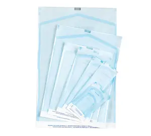 Autoclave Pouch and Tubing CE EO Open End Sterile Bags No Self Seal EN Medical Accessories Manufacturing 3 Years Sterilization