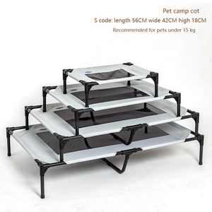 Factory Wholesale Washable Solid Rectangle Pet <strong>Beds</strong> <strong>Dog</strong> <strong>Beds</strong> Mesh <strong>Metal</strong> Frame All Seasons Portable Comfortable Moisture-proof - Product Image 6