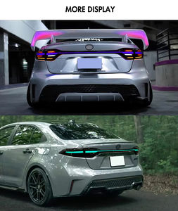 Nouveauté : Feux arrière à LED pour <span class=keywords><strong>Toyota</strong></span> US <span class=keywords><strong>Corolla</strong></span> 12e génération Levin 2020-2024, feux arrière à LED complets RGB, assemblage de feux arrière à LED fumé<span class=keywords><strong>s</strong></span> - Product Image 5