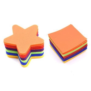 Vente en gros de velcros de marquage de tapis marquage numérique circulaire éducation positionnement de formation des enfants velcroes de tapis colorés - Product Image 5