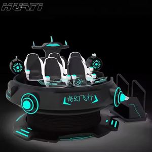 Chaise de simulation de vol UFO 9D VR 360° pour la maison et les sports de plein air, compatible avec 5 sièges, équipement PC et MR pour une expérience cinéma VR - Product Image 3