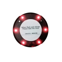 Batterie rechargeable 20 café file d'attente radiomessagerie mini buzzer étanche sans fil serveur vibrant pager système d'appel restaurant