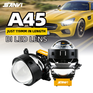 Lente de Proyector Bi-LED Sanvi A45 de 3.0 Pulgadas, 6000K+4300K, Doble Color, 40W/45W, Faro Delantero para Automóvil, Actualización de Iluminación Automotriz - Product Image 1