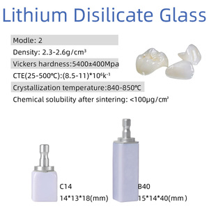 LEONGY Blocs dentaires entièrement en céramique approuvés CE, norme CAD <span class=keywords><strong>pour</strong></span> applications dentaires, facettes dentaires, 5 pièces/boîte - Product Image 2