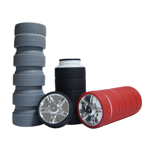 Nouvelle bouteille d'eau en silicone en forme de pneu, 750 ml, pliable, réutilisable, écologique, pour les sports de plein air, la salle de sport, le camping, les voyages - Product Image 2