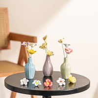 Décoration de bureau moderne minimaliste et créative, fleur éternelle Phalaenopsis, marguerite, cadeau de la Saint-Valentin pour le salon