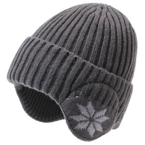 Gorro <span class=keywords><strong>de</strong></span> punto cálido para invierno, gorro <span class=keywords><strong>de</strong></span> lana para ciclismo <span class=keywords><strong>de</strong></span> invierno, protección para los oídos, gorro <span class=keywords><strong>de</strong></span> lana, bufanda, jersey para jóvenes para hombres - Product Image 4