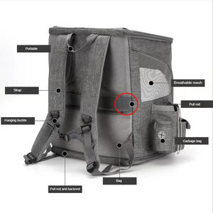 En çok satan yan cep kedi köpek çanta çok fonksiyonlu nefes dışarı evcil hayvan taşıyıcı çanta - Product Image 2