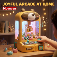 KZHM Mini machine à griffes pour enfants, jouets éducatifs STEM très populaires, DIY, pour œufs surprise, peluches et jouets moelleux, ensemble cadeau