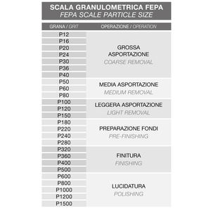 Papel de lija de grano abrasivo P80, precio de venta por metro para discos de lijado, 215080, 120, Imperial H, mm - Product Image 3