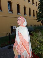 Robe longue de prière musulmane pour femmes Hafizad, robe kaftan imprimée, coupe ample, tenue traditionnelle
