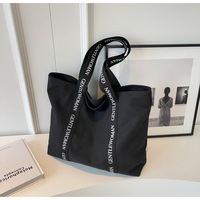 Bolso Tote Extragrande de Lona de Algodón Gahumi al por Mayor con Logo Personalizado Impreso para Compras de Fin de Semana