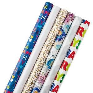 High Quality Wholesale 80g <b>Christmas</b> Art <b>Paper</b> Gift Luxury Custom Birthday Packaging <b>Wrapping</b> <b>Paper</b> <b>Roll</b> - Product Image 1