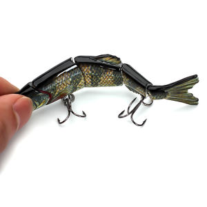 XINV Plastique Artificielle Dur Truite VMJM05-4.5 En Gros Multi Articulé Swimbait Dur Leurre Multi-section Dur Appât De Pêche Leurre - Product Image 6