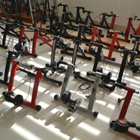 Entraîneur de cyclisme intelligent, batterie de pouces, magnétiques, en salle, entraîneur de vélo à domicile, accessoires d'exercices sur support