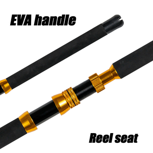 Мощное удилище для морской рыбалки с лодки, максимальная нагрузка 30 кг, 1.68м/1.8м, сверхтяжелое спиннинговое удилище для ловли тунца и групера - Product Image 3