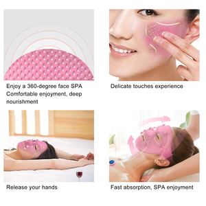 Maschera Facciale 3D in Silicone per Lifting e Snellimento del Viso, Massaggiatore con Magneti, Maschera per Trattamenti SPA Facciali - Product Image 5