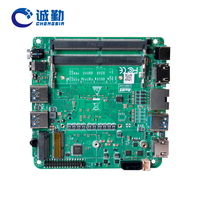 Placa Base Pico-ITX Sin Ventilador con Intel Raptor Lake Integrado, 2x DDR4/5 SO-DIMM, M.2 2280 PCIe 4.0, Doble HD, Amplio Rango de Temperatura para Panel PC