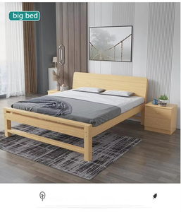 Cama Plegable Infantil Moderna y Sencilla de Madera Maciza para Uso <span class=keywords><strong>en</strong></span> el Hogar, la Escuela y Hoteles - Product Image 6