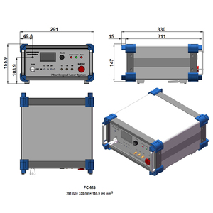 Laser intégré multi-longueurs d'onde <span class=keywords><strong>SM</strong></span> MM 375 nm-1550 nm Large plage de longueurs d'onde Laser à fibre personnalisé - Product Image 5