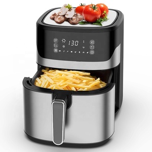 Actory-<span class=keywords><strong>freidora</strong></span> <span class=keywords><strong>de</strong></span> <span class=keywords><strong>aire</strong></span> inteligente <span class=keywords><strong>de</strong></span> 6,5 L, 6,3 QT 5 77 88 L, <span class=keywords><strong>freidora</strong></span> digital <span class=keywords><strong>de</strong></span> acero inoxidable con ventana - Product Image 5