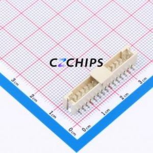 WAFER-PH2.0-15PLB Wire-to-Board Pin Header SMD,P=2mm Connector 1x15P 2mm Vertical Mount PH - Product Image 1
