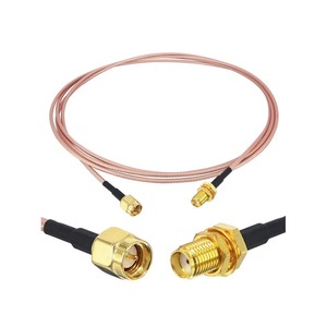 <span class=keywords><strong>Componentes</strong></span> de RF al por Mayor de Fábrica, Conector Macho, <span class=keywords><strong>Cable</strong></span> <span class=keywords><strong>Coaxial</strong></span> RG316 con Conector Dorado para Sistemas de Telecomunicaciones - Product Image 6