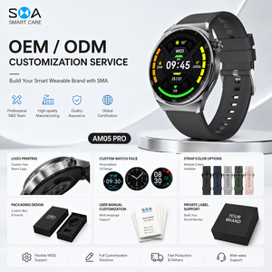 Montre connectée GPS personnalisée en usine, 150+ modes sportifs, écran rond de 1,45 pouce, appels, étanche IP68, montre de fitness - Product Image 4